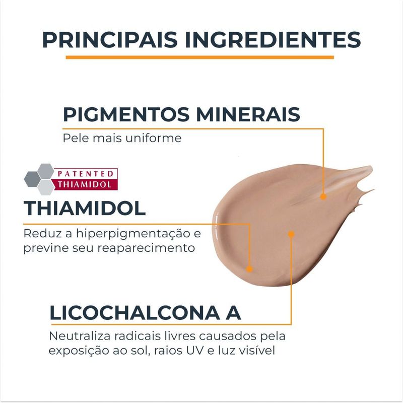 Protetor Solar Facial Antimanchas com Cor Eucerin Pigment Control FPS70 50ml Médio