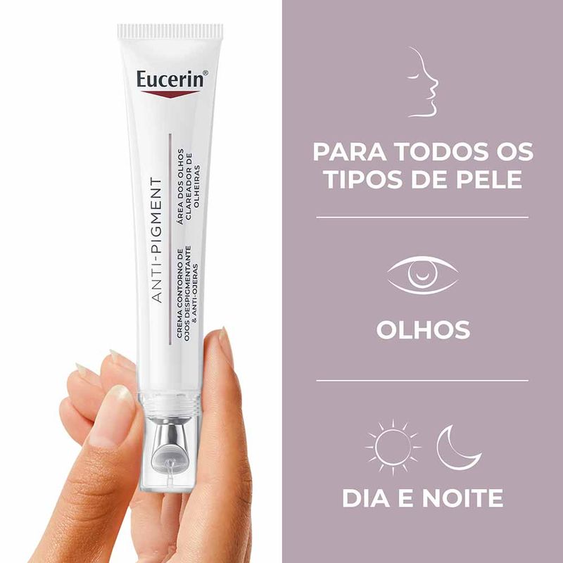 EUCERIN Creme de Olhos Clareador de Olheiras Anti-Pigment 15ml